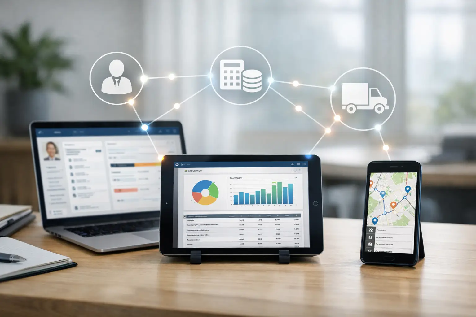How to Connect CRM, Accounting, and Dispatch